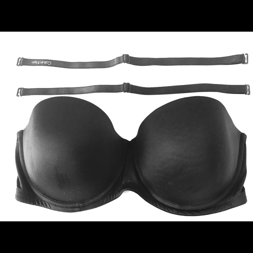 Strapless Push up Calvin Klein Bra 36C